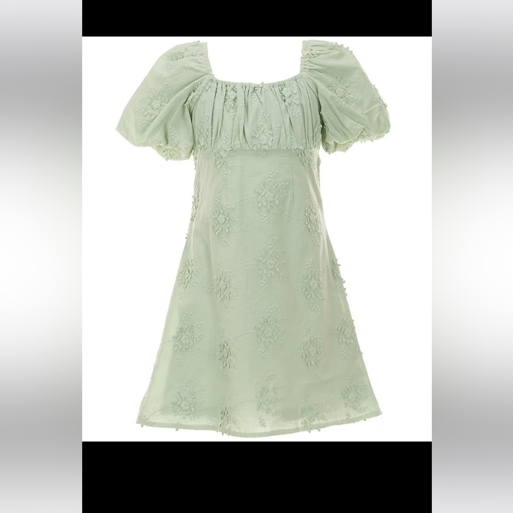 Green Kids Dress